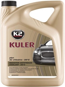 K2 KULER BEZBARWNY Płyn do chłodnic 5L -35C T205B