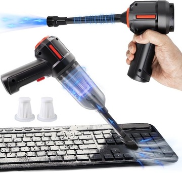 ЭЛЕКТРИЧЕСКИЙ МИНИ-РУЧНОЙ АВТОМОБИЛЬНЫЙ ПЫЛЕСОС USB 9000 PA ДИВАН КОМПЬЮТЕР