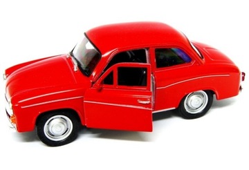SYRENA 105 MODEL METAL WELLY 1:34 CZERWONY