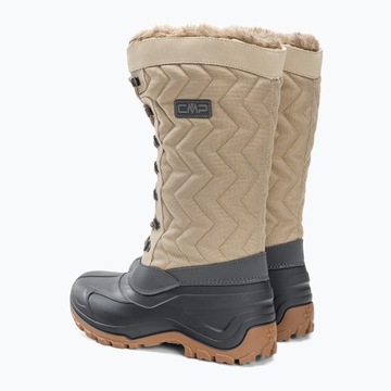 Śniegowce damskie CMP Nietos Snowboots beżowe 3Q47966 38 EU