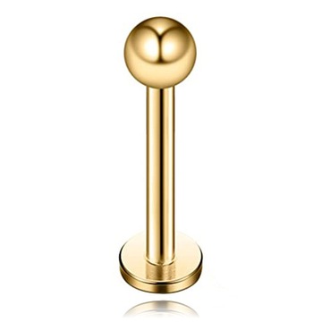 LABRET ZŁOTY WARGA HELIX TYTANOWY G23 1,2/6/3
