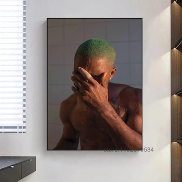 Plakat Frank_Ocean Blond-muzyczny ściana płótno ar