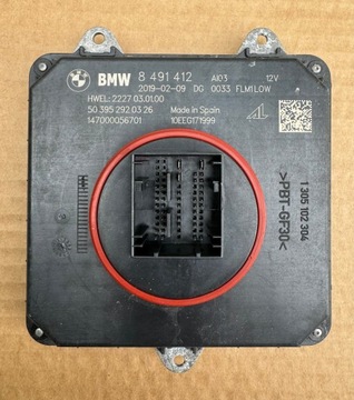 Modul LED Przetwornica BMW 5 G30 G31 7 G11 G12 8491412 FLM LOW 63118491412