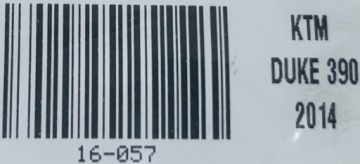 KTM DUKE 390 2014r 125 390 11-17 KTM OEM тяга сцепления