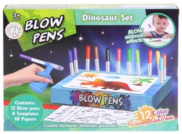 Творческое Художественное Искусство Набор Надувных Маркеров Шаблоны Динозавров