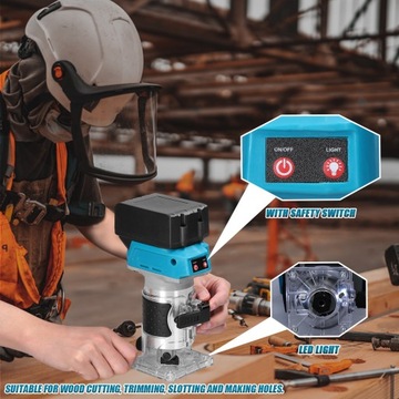 FREZARKA KRAWĘDZIOWA 600W Do zmęczenia Makita 18V