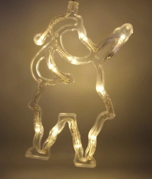 Оформление окна САНТА LED ТЁПЛЫЙ СВЕТ