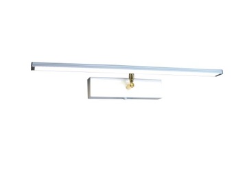KINKIET LED NAD LUSTRO BIAŁY/ZŁOTY PRZEGUB 65 cm