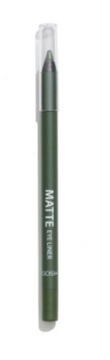 GOSH Matowa kredka do oczu 018 Olive Green wodoodporna