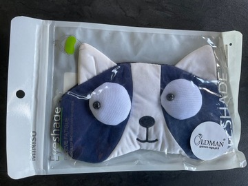 МАСКА ДЛЯ РАССЛАБЛЕНИЯ ГЛАЗ ДЛЯ РАССЛАБЛЕНИЯ котенка кошки ОЛДМАН НА Резинке