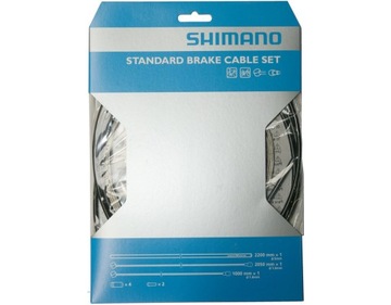 Стальные тормозные тросы и корпуса Shimano MTB