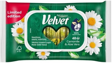 VELVET PAPIER NAWILŻANY RUMIANKOWY A 48