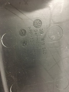 VW PASSAT B5 98r КОРПУС КАБИННОГО ФИЛЬТРА ПОДЪЕМА EU 3B1819640A