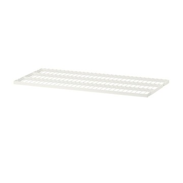 IKEA BOAXEL PÓŁKA DRUCIANA BIAŁA 80x40 CM