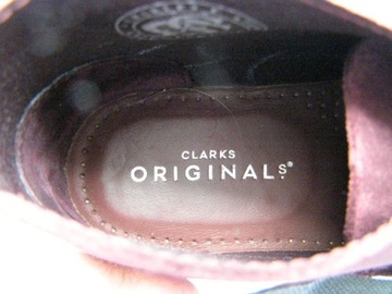 CLARKS linia ORGINALS kultowe skórzane trzewiki ROZ.35,5 IDEALNY STAN