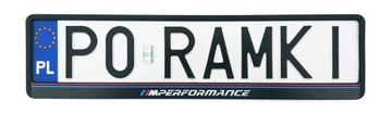 BMW M PERFORMANCE MPOWER MOTORSPORT E90 X5 X3 рама пластины