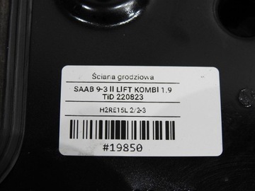 ПЕРЕДНЯЯ СТЕНА SAAB 9-3 II LIFT