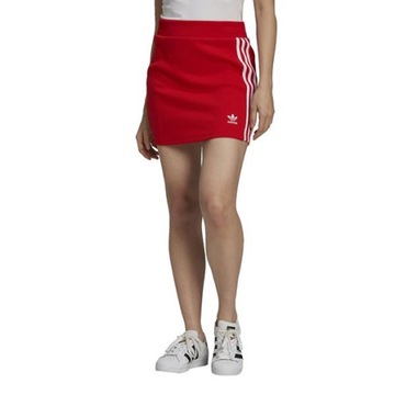 Sukienka Damska adidas H38760 3 STRIPES SKIRT Czerwona 36