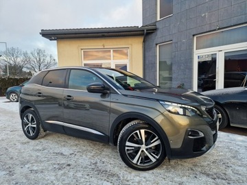 Peugeot 3008 II Crossover 1.2 PureTech 130KM 2017 Peugeot 3008 GT Line Full Ledy Pół-Skóry, zdjęcie 14