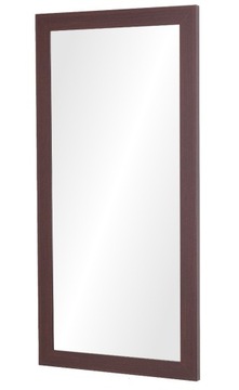 Lustro w ramie klejonej PREMIUM 100x80 WENGE