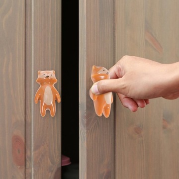 МЕБЕЛЬНЫЕ РУЧКИ в виде животных добавят разнообразия детям. 8 шт.