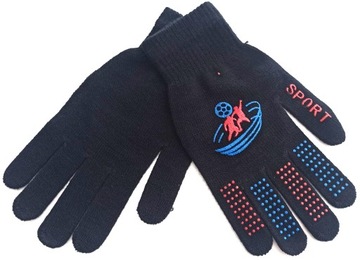 ЗИМНИЕ ПЕРЧАТКИ ДЛЯ МАЛЬЧИКОВ, ПЯТЬ ПАЛЬЦЕВ CLASSIC, 20 СМ