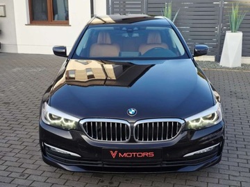 BMW Seria 5 G30-G31 Limuzyna 520d 190KM 2018 BMW Seria 5 Edition Luxury Line___520d 190KM Automat LED Skora Kamera Keyl, zdjęcie 9