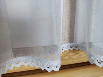 РЕВНИВОСТЬ ИЗ ЭТАМИНА С КРУЖЕВОМ 40Х150