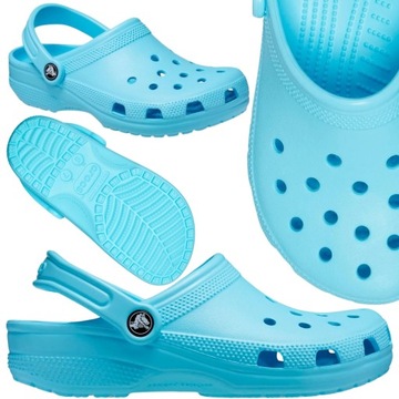 klapki crocs classic damskie sportowe lekkie gumowe chodaki 38-39 M6/W8