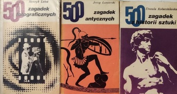 500 zagadek x 3 książki