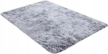 ПЛЮШЕВЫЙ КОВЕР SOFT HAIRY PLUSH GREY 80x150