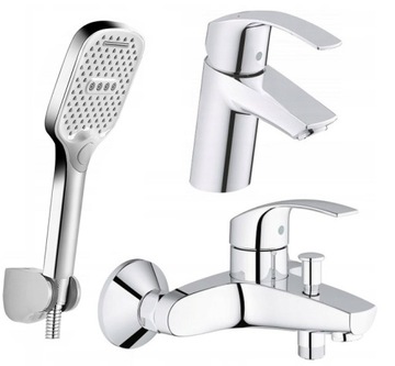 GROHE EUROSMART BATERIA WANNOWA UMYWALKOWA NATRYSK