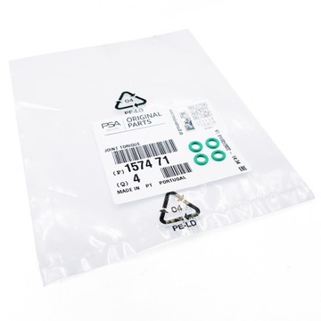 КОМПЛЕКТ ПРОКЛАДОК, ШАЙБА ИНЖЕКТОРА 1.6HDI