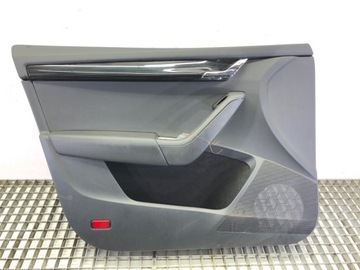 BOCZEK DRZWI LEWY PRZÓD SKODA OCTAVIA III Kombi TAPICERKA