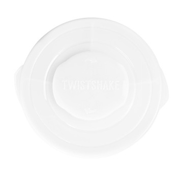 TWISTSHAKE Тарелка с отделениями Белый 6м+