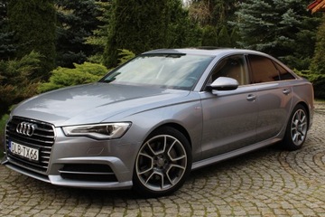 Audi A6 C7 Limousine Facelifting 2.0 TFSI 252KM 2017 Audi A6 C7 2,0 Turbo Benzyna Quatrro Sedan Automat 98 tys km