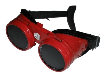 Okulary gogle spawalnicze uchylne