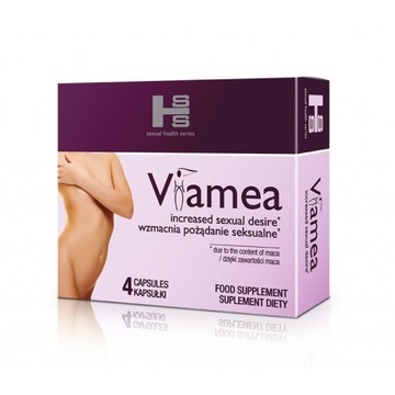 VIAMEA 4X WZMOCNIENIE ORGAZMU I LIBIDO TABLETKI