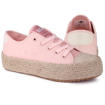 Buty, trampki damskie Lee Cooper Pink