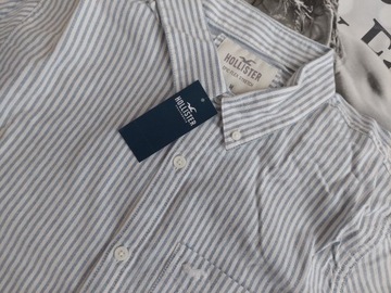 Hollister by Abercrombie - Stretch Oxford Shirt - L -