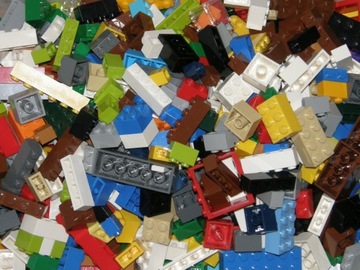 СТРОИТЕЛЬНЫЕ БЛОКИ LEGO КИРПИЧ КИРПИЧНАЯ СМЕСЬ 0,1 КГ 100 Г