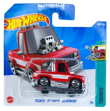 HW HOT WHEELS 2022 TOON'D '83 CHEVY SILVERADO