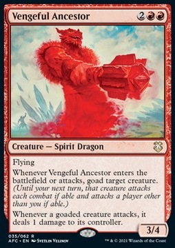 Karta Magic: The Gathering Vengeful Ancestor WIZARDS OF THE COAST