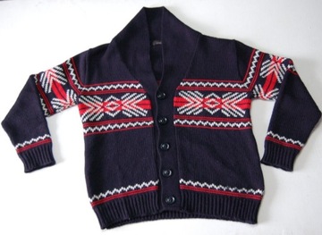 ZARA XL ciepły sweter męski z wełną