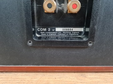 B&W CDM2 - громкоговорители