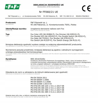 GATE 2 Wi-TO2S2 КОНТРОЛЛЕР FOX WIFI GATE