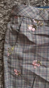 Брюки в клетку Next с карманами 42 размер Новинка