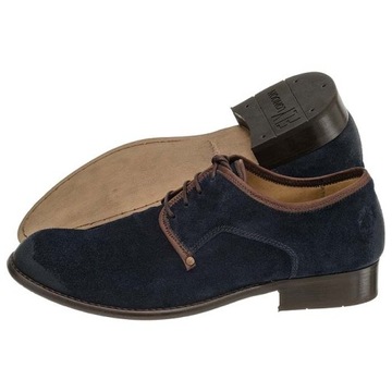 Buty Męskie Półbuty FLY London West Oil Suede Navy