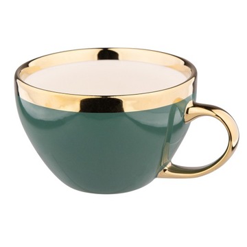 ФАРФОРОВАЯ ЧАШКА Aurora Gold, ЗОЛОТАЯ ПОЛОСКА, 0,4л