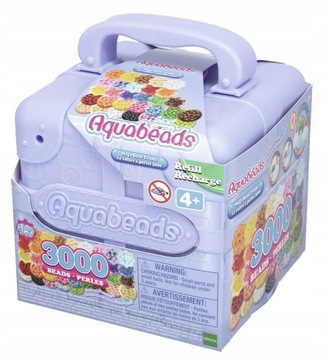 Aquabeads Mega Bead Trunk zestaw uzupełniający 3000 koralików 31913